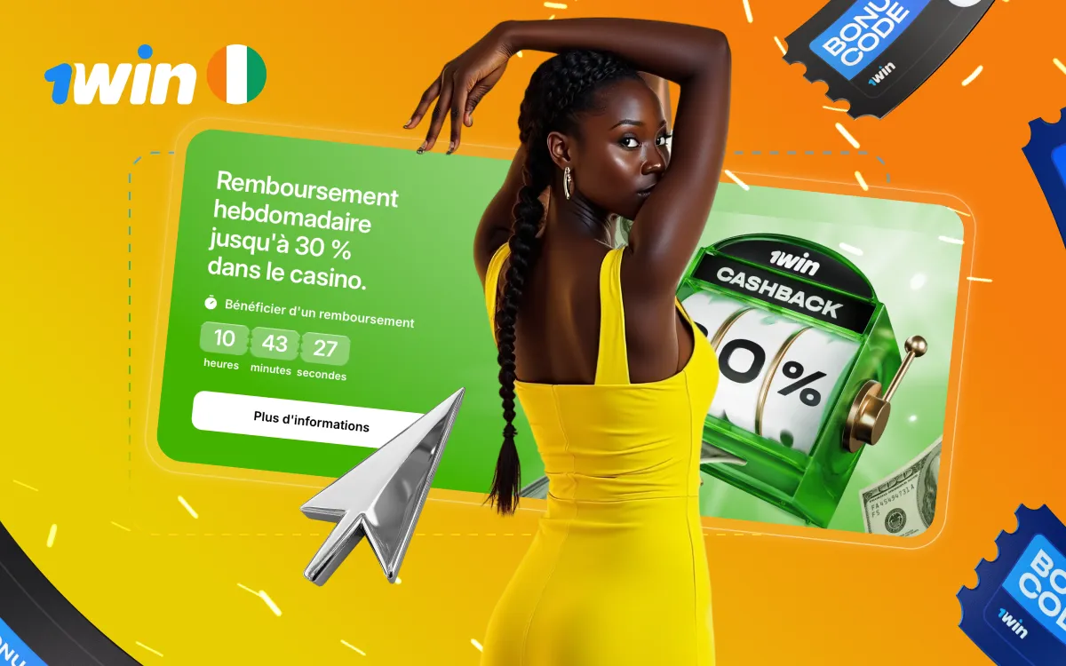 1win Bonus CI : Bienvenue et Cashback